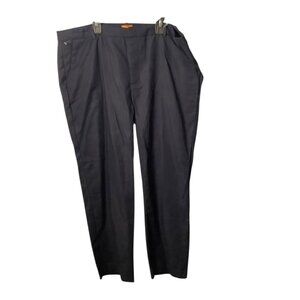 Mary Crafts Navy Blue Pleated Pants XL Cotton/Elastane Blend NWT